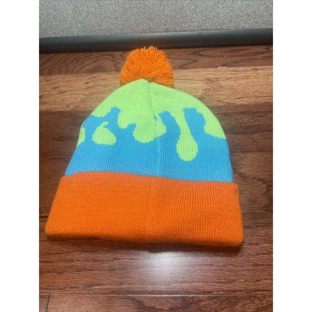 The Nick Box Winter Exclusive DOUBLE DARE Show Beanie/Knit Hat Nickelodeon 90s